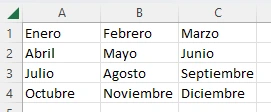 En esta imagen se ve cómo aplicar la función ENFILA que es parte de las nuevas funciones de Excel de 2023